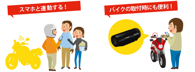 取付時にも便利！