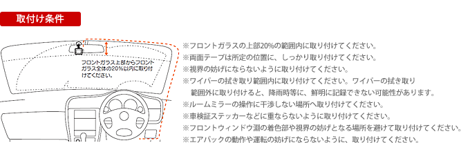 	取付け条件