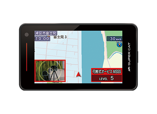 レーザー＆レーダー探知機【LS600L】