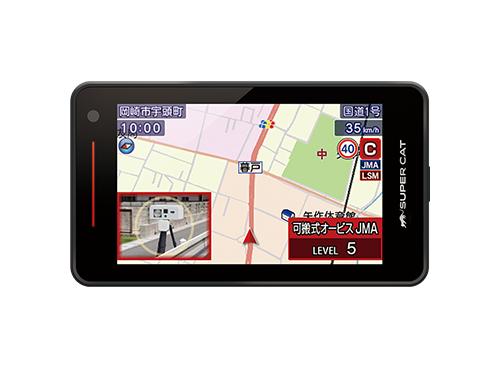 レーザー＆レーダー探知機【WRA2150】